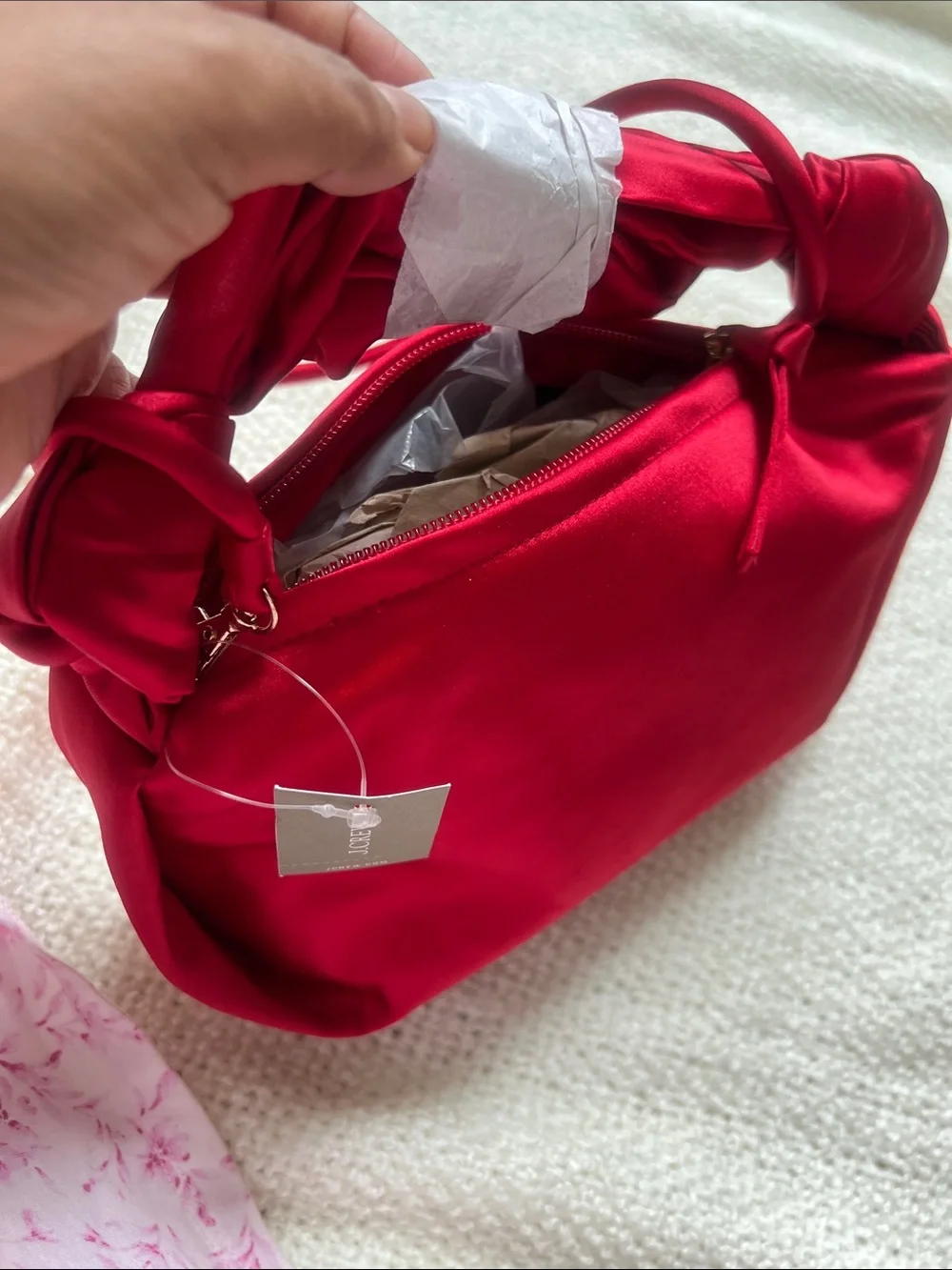 J. Crew Geneva Bag in Satin